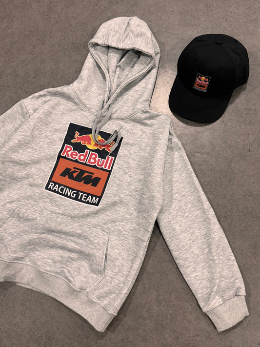 Pack Hoodie KTM Redbull + Casquette — Style Racing Premium 🏎️🔥