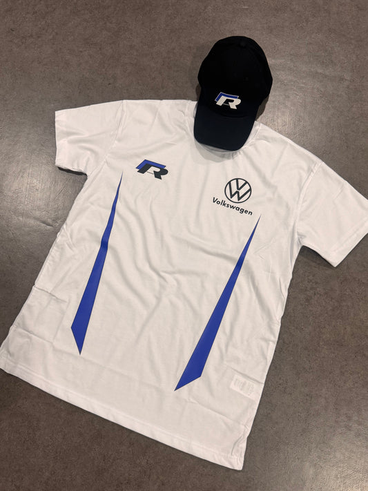 T-shirt casquette Volkswagen R white